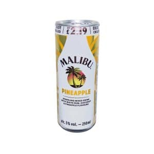 Malibu Pineapple Can