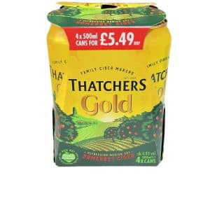 Thatchers Gold 4pk